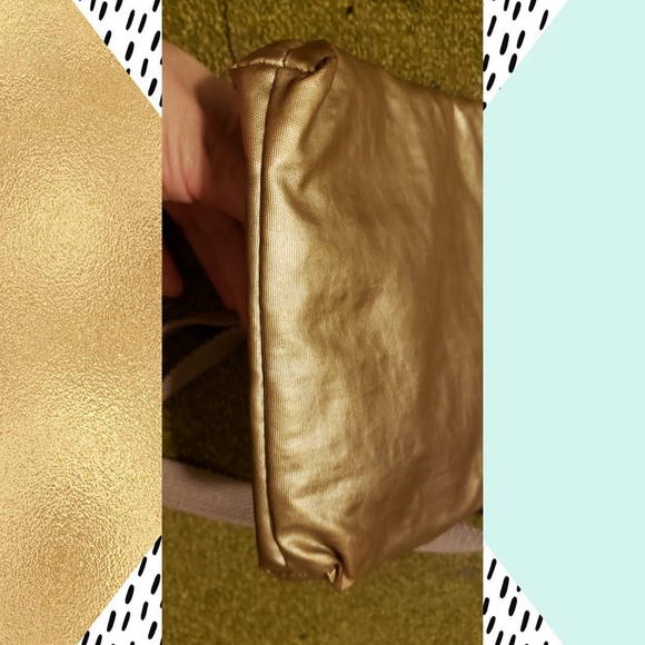 KIPLING Gold Crossbody Multi Zip Bag - Picture 7 of 11